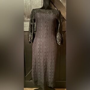 Eva Mendes Black Dress